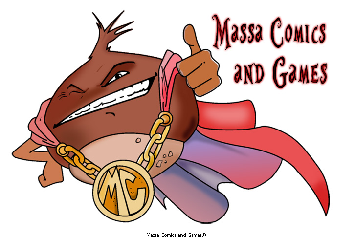 Massa comics and games logo